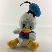 Walt Disney Babies Donald Duck 7&quot; Plush Stuffed Animal Toy Vintage Plays... - £17.02 GBP