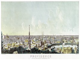 4435.Providence.from prospect terrace.city view.POSTER.decor Home Office art - £13.66 GBP+