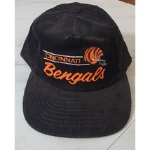 Vintage Annco Cincinnati Bengals Corduroy SnapBack Hat / One Size Fits All - £45.64 GBP