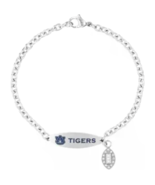 Auburn Tigers Logo ID 8&quot; Bracelet - $94.07