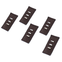 Adjustable Pant Waistband Extension - Instant Comfort, Pants Fit Again 5pk Brown - £7.04 GBP