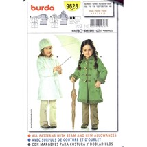 Burda Sewing Pattern 9628 Coat Jacket Child Girls Size 4-10 - £6.66 GBP