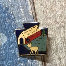 Vintage White Tail Deer Buck Lions Lioness Club Pin TWP - £3.16 GBP