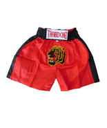 M KIDS Muay Thai Boxing Shorts Pants MMA Kickboxing unisex Tiger red - $341.93 MXN