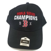 MLB Boston Red Sox Mens Adjustable Cap Hat Fan Favorite World Series Champs 9X - £10.48 GBP