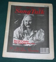 DAVID CROSBY CROSBY STILLS &amp; NASH SONG TALK MAGAZINE VINTAGE 1993 INTERVIEW - $39.99
