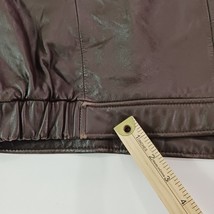 Preswick & Moore Outwear Men's  Brown Genuine Leather Jacket Size Large image 3