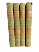 Don Quixote German Editions Vol 1-4 Miguel Cervantes 1924 Illustrated Antique - $123.75