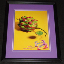 2003 Juicy Fruit Grapermelon Gum Framed 11x14 ORIGINAL Vintage Advertise... - £27.05 GBP