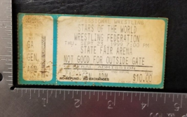 Wwf Stars Of The World - 9/23/1999 State Fair Arena Concert Ticket Stub - £7.91 GBP