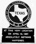 Texas 1861 State Marker, TX 1861 State Plaque, Metal Plaque, Hand Painted - £23.45 GBP