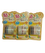 3X Daiso Japan Cotton Gift or Craft Tape 6 x 100 cm Rolls - $19.95