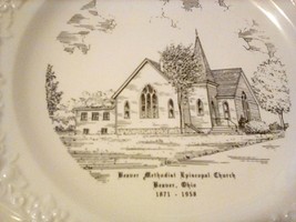 Beaver Methodist Episcopal Church Pike County Ohio Vtg 1958 Homer Laughl... - $35.14