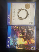 Set Of 2 Playstation 4 : Kingdom Heart Iii+ The Elder Scroll Online /COMPLETE - £5.40 GBP