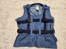 LiftVest USA Assist S Vest Harness Handicapped Disabled Seniors Denim St... - $1,619.35 MXN