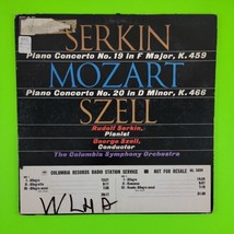 Mozart Concerto Nos. 19 &amp; 20 Promo Rudolf Serkin George Szell Vg+ Ultrasonic Cln - £13.31 GBP