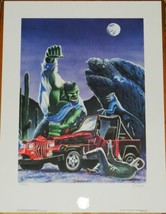 The Hulk Desert Encounter by Graham Nolan Signed Num Limited Print 1988 Original - £19.26 GBP
