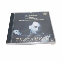 Alfredo Campoli Handel Six Violin Sonatas Bach Partita No 2 Testament NE... - £25.93 GBP