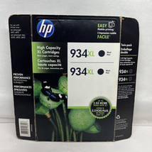 HP 934XL Black Ink Cartridge - 2 Pack EXP 09/2018 - $10.84