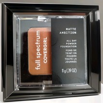 New Covergirl Full Spectrum Matte Ambition All Day Powder Foundation FS400 - $133.20 MXN
