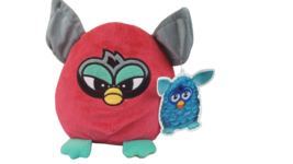 Red Furby Plush 9&quot; Hasbro 2015 Soft stuffed Toy Factory With Tag - £9.36 GBP