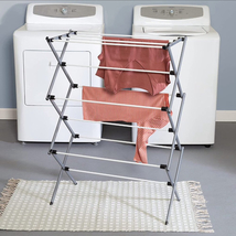 Laundry Rack 3-Tier Rack Foldable Laundry Rack Collapsing Drying Rack Price Cheap - £39.11 GBP