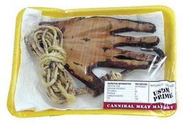 Meat Market Peeled Hand Latex Prop Body Parts Gory Halloween Realistic FT13624 - £24.04 GBP