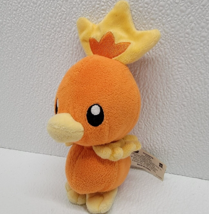 Pokemon Plush Torchic Stuffed Animal Hasbro 2004 Beanbag Toy Orange Bird - $10.29