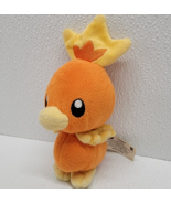 Pokemon Plush Torchic Stuffed Animal Hasbro 2004 Beanbag Toy Orange Bird - £8.09 GBP