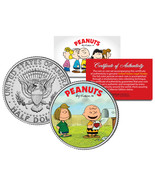 Peanuts VALENTINE&#39;S * Charlie Brown &amp; Peppermint Patty * JFK Half Dollar... - £6.76 GBP