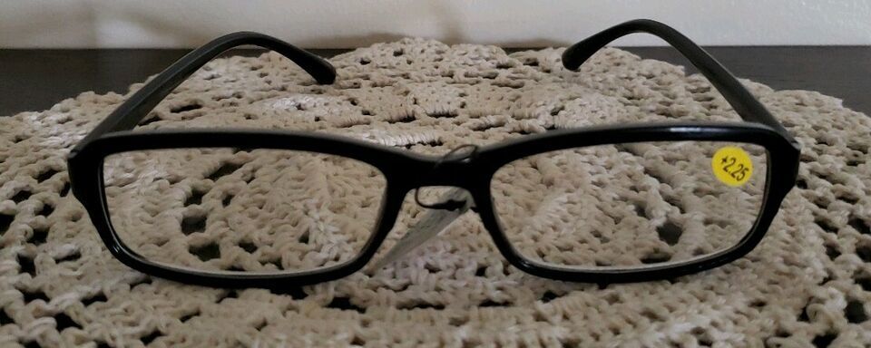 Primary image for CHEETAH EYEWEAR ~ +2.25 ~ Reading Glasses ~ Black  Acrylic Frames ~ O9