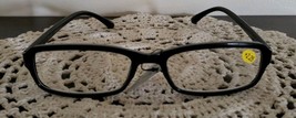 CHEETAH EYEWEAR ~ +2.25 ~ Reading Glasses ~ Black  Acrylic Frames ~ O9 - $14.96