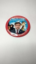 Vintage 3&quot; Pinback - Movie - Evan Almighty - £1.47 GBP