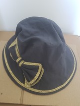 Callanan Millinery European Designer American Style Bucket Hat Bow Blue - £11.17 GBP