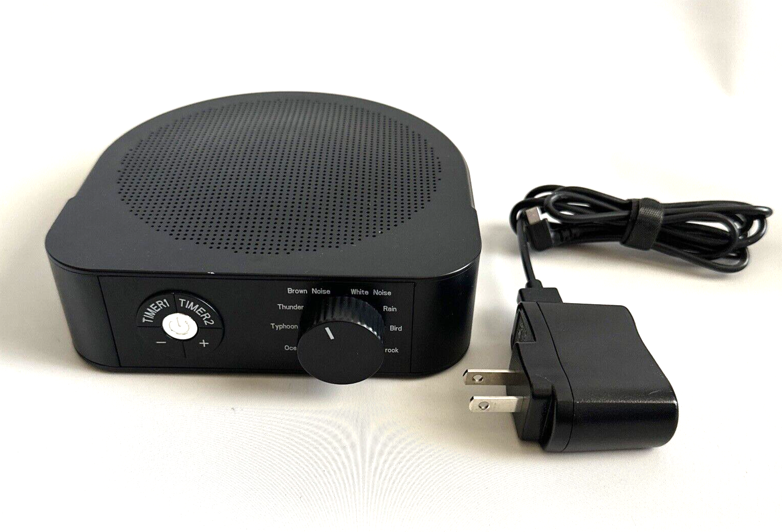 Sleep Dream Machine Black 10 Sleep Inducing Sounds With USB Power Adaptor - £15.76 GBP