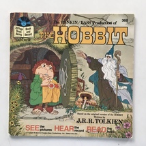 The Hobbit - Rankin/Bass - 7&#39; Vinyl Record and 24 Page Book - £39.03 GBP