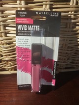 Maybelline Vivid Matte Liquid Lipstick 12 Twisted Tulip - £7.02 GBP
