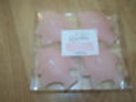 2 Packs of 4 Pink Angel Fish Tealight Candles 3&quot; Unscented 8 Candles New - £7.86 GBP