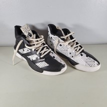 Adidas Pro Next Basketball Shoes Mens Size 8.5 2019 Unique Black White  - £24.35 GBP