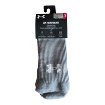 Men's Under Armour Golf Socks HeatGear Cushioned Crew 3 Pack 8.5 to 11.5... - $15.84