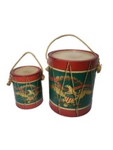 Vintage The Drum Kooler By Petra Cabot Americana E PLURIBUS UNUM Promitive  x2  - £514.28 GBP