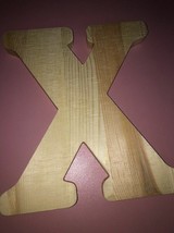 X Wood Letter Wall Decor 8 Inch - $12.95