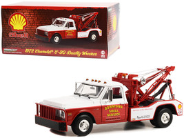1972 Chevrolet C-30 Dually Wrecker Tow Truck Downtown Shell Service - Se... - £96.32 GBP