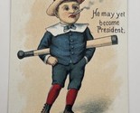 He May Yet Become President Trade Card Diamond Dyes Paints West Point Ne... - £25.95 GBP