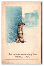 Charles Twelvetrees Child Mighty Blue Without You DB Postcard XC7 - $3.91