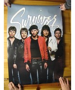 Survivor Poster Band Shot Vintage - $187.28 CAD
