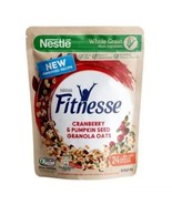4 X 300 GM Fitnesse  Granola Oats Pumpkin Seed Cranberry Cereals Kosher ... - $103.12 CAD