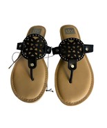 DV Dolce Vita Ladies Size 9 Flat Gionna Sandals Black Slide on New Witho... - $14.16 CAD