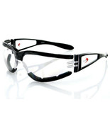Balboa ESH203 Black Frame Shield II Sunglass - Clear Lens - $29.15 CAD
