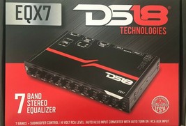 DS18 - EQX7 - Equalizer 7 Bands with Hi/Lo Line Selector - $148.99
